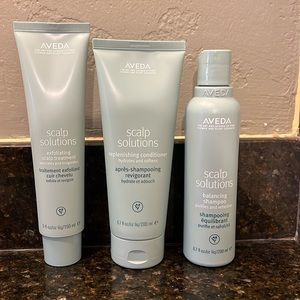 Aveda scalp solutions shampoo conditioner and scalp treatment